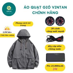 Áo quạt gió VINTAN chính hãng